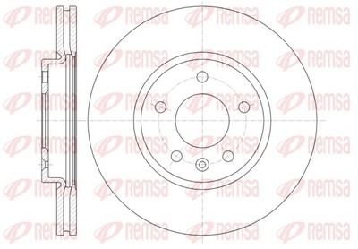 REMSA 61314.10 Brake Disc for Buick (SGM), Chevrolet, Chevrolet (SGM), Holden, Opel,
