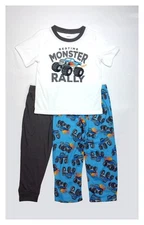 Carter's Little Boys 3-pc. Monster Car Pajama Set   Size 5