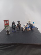 Playmobil Policemen x 2, Police Bike and Criminal