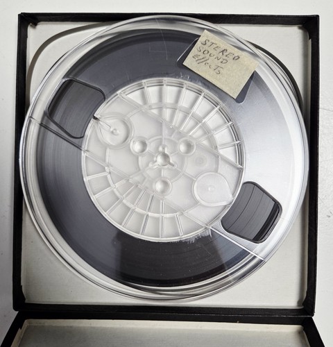 Stereo Spectacular Demonstration & Sound Effects Reel Tape 7.5 IPS 4 Track - Picture 4 of 4