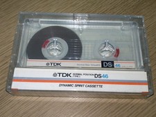 TDK DS46 (1990) Type1 Position normal Japan Vintage Audio blank tape used *rare