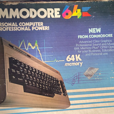 Commodore 64 Vintage 64K Home Computer Personal Computer Boxed