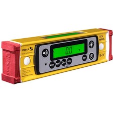 STABILA  Digital Level,Aluminum,LED,Rare Eart...