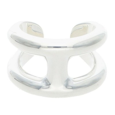 【新品未使用】Hermes Osmose Ring GM 51 \"Silver\" 新品未使用】Hermes Osmose Ring GM 51 