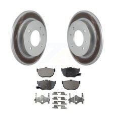 Transit Auto KGF-101350 Brake Disc and Pad Kit Rear for Hyundai Elantra Tiburon