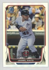 2014 Bowman Chrome Refractor 427/500 Josmil Pinto #13 0l2