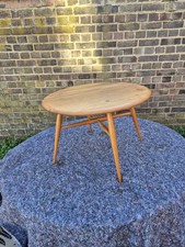Vintage Ercol Windsor drop leaf coffee table. FREE DELIVERY.