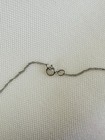 New With Tag White Gold and Sapphire Necklace From Macys In A Box — photo 7
