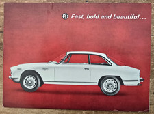 ALFA ROMEO 2600 SPRINT Sales Brochure Printed in Milan (From 1962-1966)