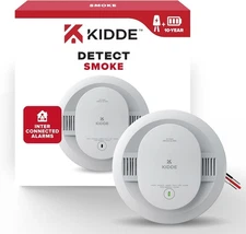 Kidde Hardwired Smoke & Carbon Monoxide Detector, 30CUAR-V