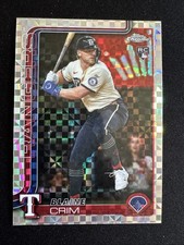 2025 Topps Chrome Update Blaine Crim (RC) #USC83 X-Fractor