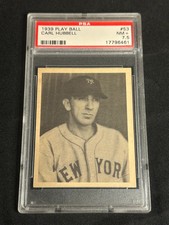 1939 Play Ball Carl Hubbell #53 PSA 7.5