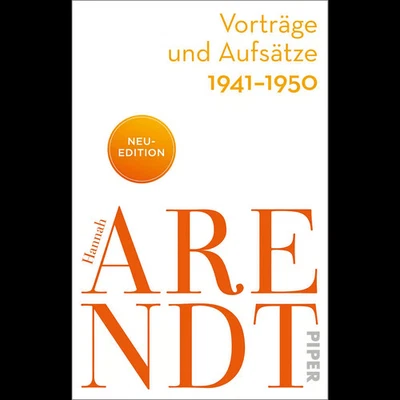 Vorträge und Aufsätze 1941–1950 Hannah Arendt - Bild 1 von 4
