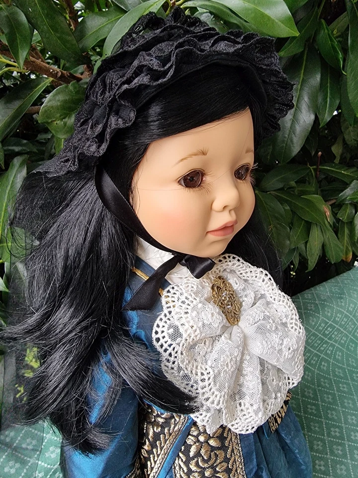 Götz Künstlerpuppe Principessa Olga 65 cm 1997 Puppe Limit 40 St. Exklusiv Doll - Bild 3 von 4