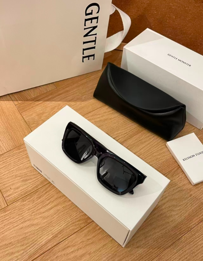 Gentle Monster Hesse 01 Sunglasses Black With Case New | eBay