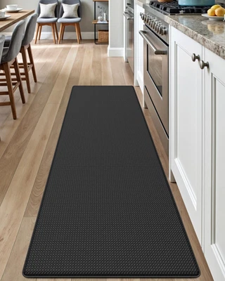 Papel Pintado Cocina Antifatiga Acolchado Impermeable Largo Negro Lavanderia Fregadero - Imagen 1 de 4