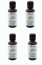 Tea Tree Oil Difeel Tea Tree 100% Pure Essential Oil 1 fl oz 4 Pack