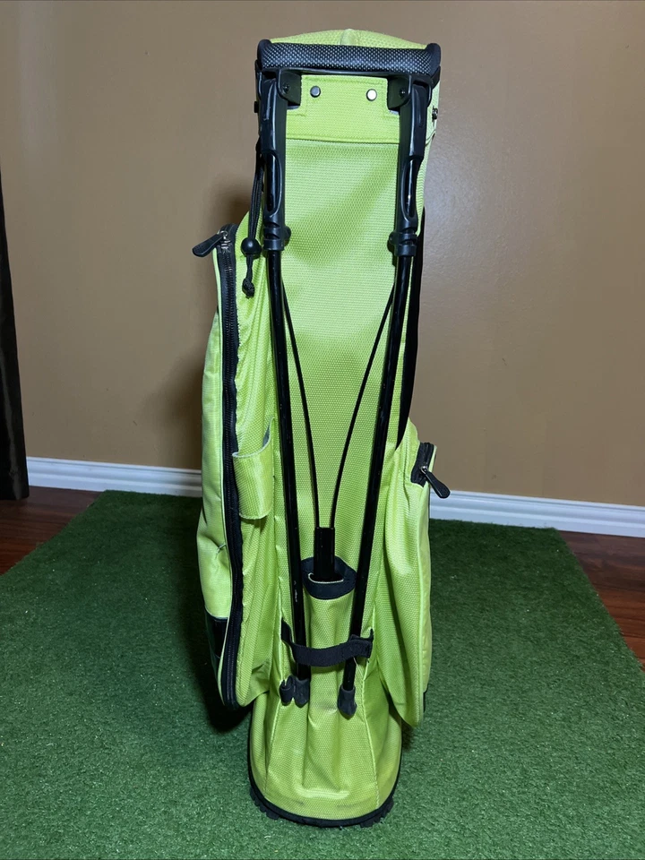 Bolsa de pie de golf Puma para damas con doble correa divisores de 5 vías muchos bolsillos y R/C Foto 3 de 4