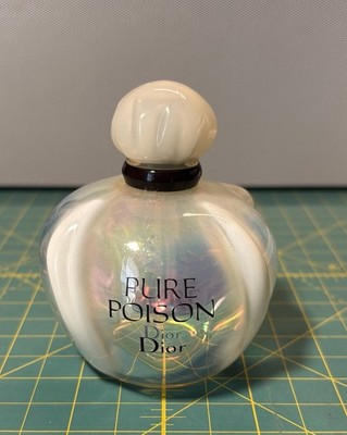 Vintage Christian Dior Pure Poison Eau De Parfum EDP 3.4 oz Empty Bottle