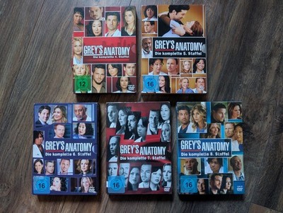 Grey's Anatomy | Komplette Staffel 4,5,6,7,8  DVD Box   2 x OVP