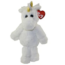 TY Attic Treasures - AGNUS the Unicorn (Regular Size - 8 inch) - MWMTs