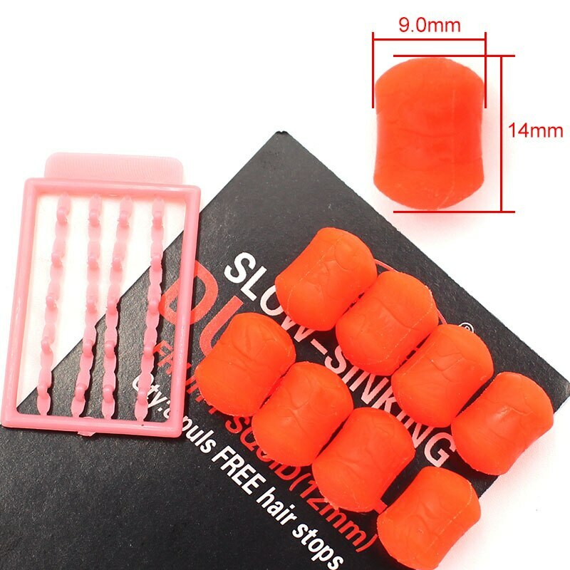 Fake Food Plastic Baits SLOW SINKING FAKE DUMBELLS Flavours FOR CARP FISHING