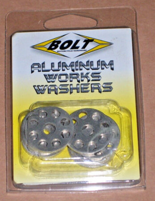 Bolt MC Hardware Aluminum Works Washers 25mm 2009-AWW # 15-0149 # 2401-0599