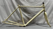 2010 Gary Fisher Simple City 54cm C-T Aluminum Bike Frame Steel Fork Beige