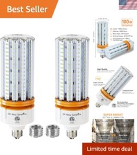 1000W Equivalent LED Corn Bulb, Led Corn light bulbs 15000 Lumen 5000K Daylig...