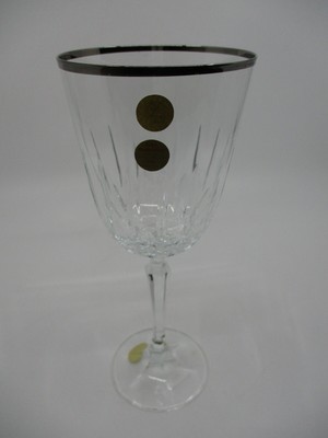 SCHOTT ZWIESEL CARLTON PLATINUM WATER GOBLET  - 8 1/4''   0112E