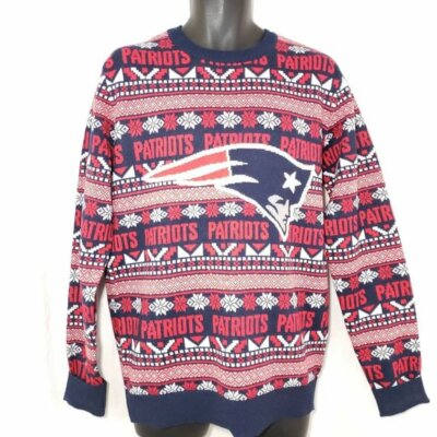 patriots ugly christmas sweater