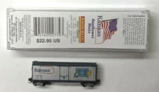 MTL Micro-Trains Z scale 50200507 Kansas KS 1861 "The Sunflower State"