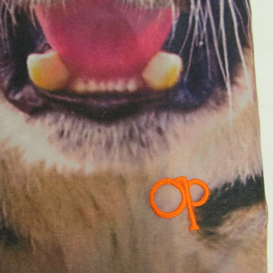 Pantalones Cortos OP Niños 10-12 Negro Naranja Tigre Gato Forrado Traje de Baño Bañador Foto 3 de 4