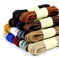 Round Shoestring Shoelaces Shoe Lace f Caterpillar CAT Leather Working Boots NEW