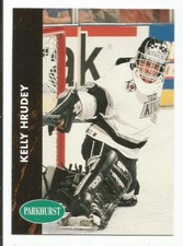KELLY HRUDEY 1991-92 PARKHURST CARD NM-MT+ CONDITION