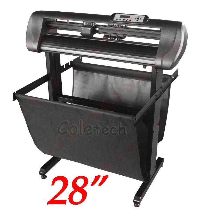 Sign Making Vinyl Cutter Plotter 720mm with Optical Eye,Flexi 11