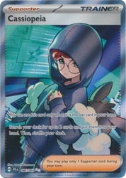 Cassiopeia 086/064 Shrouded Fable Full Art Ultra Rare Holo Trainer