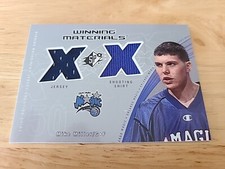 2002-03 SPx Basketball Winning Materials #MM-W Mike Miller Jersey Shirt Magic $$