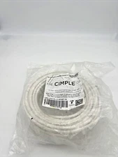 The Cimple Co 75ft Dual w/h Ground RG6 Coaxial Quality Compression Connectors 