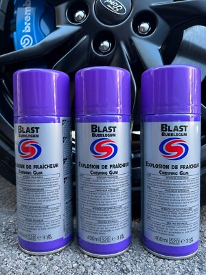 6 X AUTOSMART BLAST BUBBLEGUM LUFTERFRISCHER 400ML KOSTENLOSER VERSAND