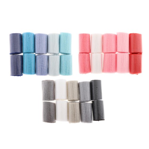 VICASKY Lot De 12 Pelotes De Fil à Broder Pré-découpé Pour Tapis, Tapis