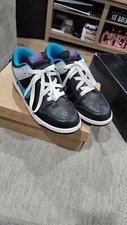 Nike Dunk Low Mens 12 Black Neo Turquoise Grey Pink 