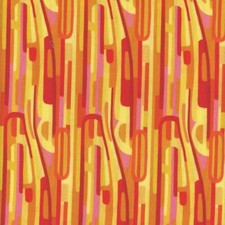 Blank Quilting Reflections Linear Geometric Yellow Cotton Fabric By The Yard