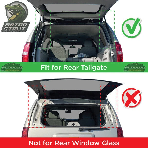 Dos soportes de elevación de escotilla trasera FAS-263-L-R-2 para Toyota Celica 2000-2005 con studs Foto 2 de 4