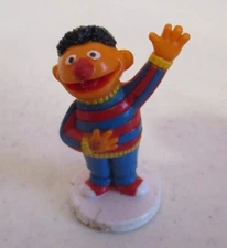Jim Henson-Sesame Street-Ernie-Cake Topper-Muppets-1985- 1 3/4"Tall-As Shown