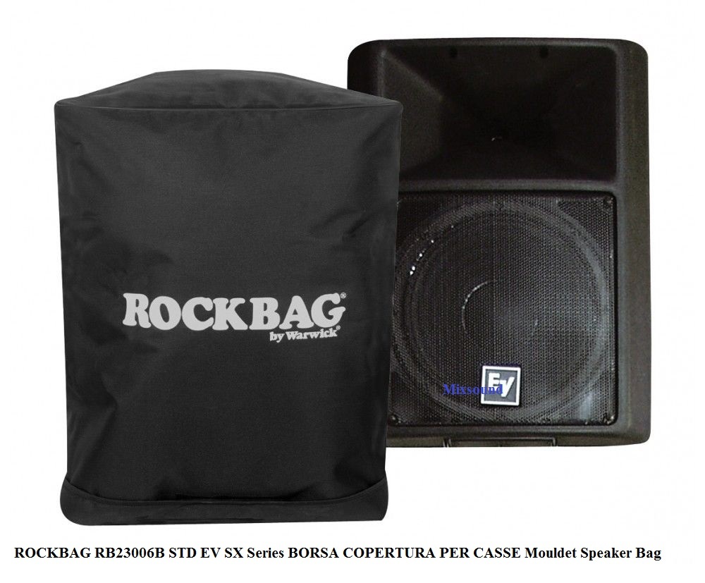 ROCKBAG RB23006B Cover Borsa Imbottita da trasporto cassa acustica 44x51,80x30cm