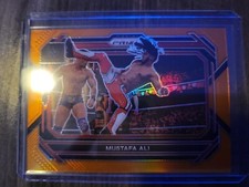 MUSTAFA ALI WWE 2023 Prizm #7 Undercard Orange Prizm #21/99 
