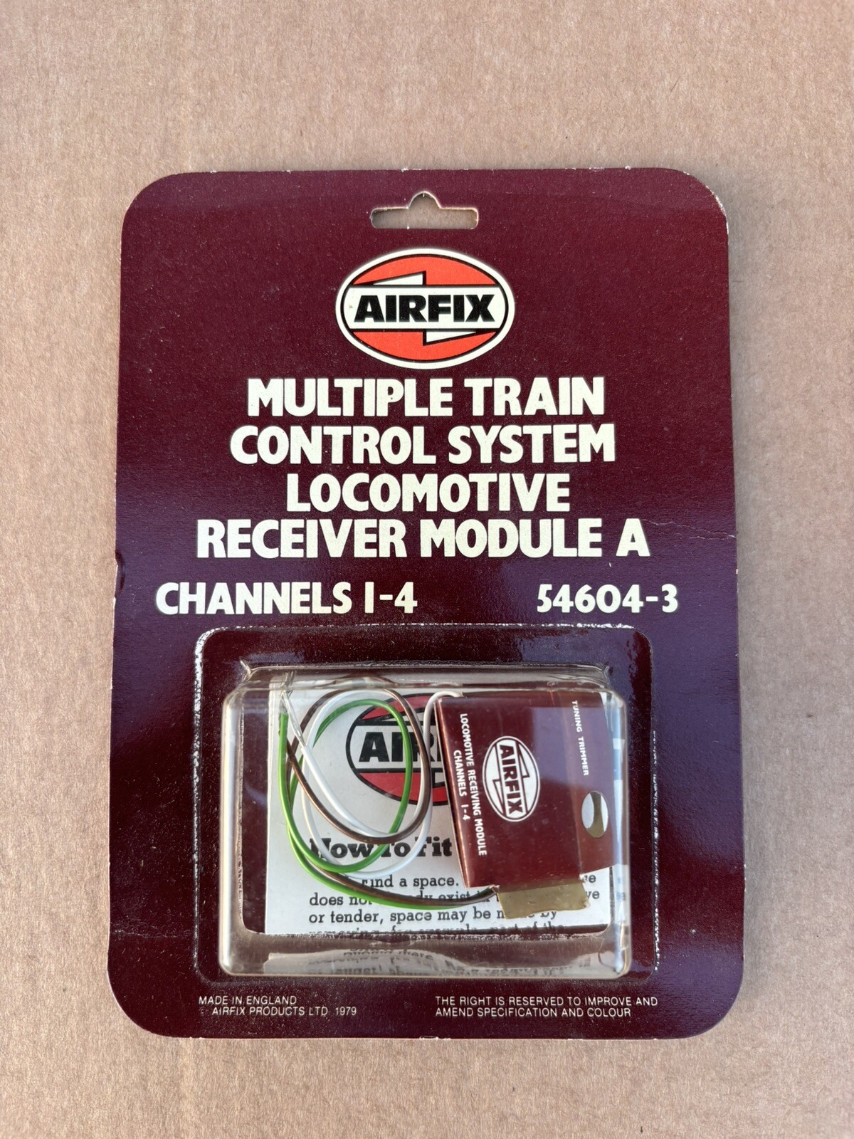 LOCO RECIEVER MODULE 1 - 4 AIRFIX MULTIPLE TRAIN CONTROL SYSTEM (JJ ...