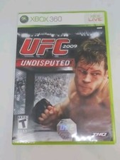 UFC 2009 Undisputed (Microsoft Xbox 360, 2009) Game DISC,MANAUAL, CASE 