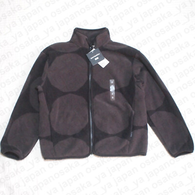 UNIQLO x Marimekko Fleece full-zip jacket long sleeves limited